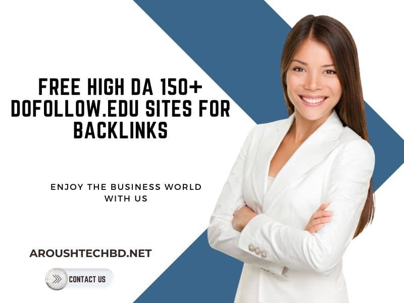 Dofollow .Edu Sites for Backlinks