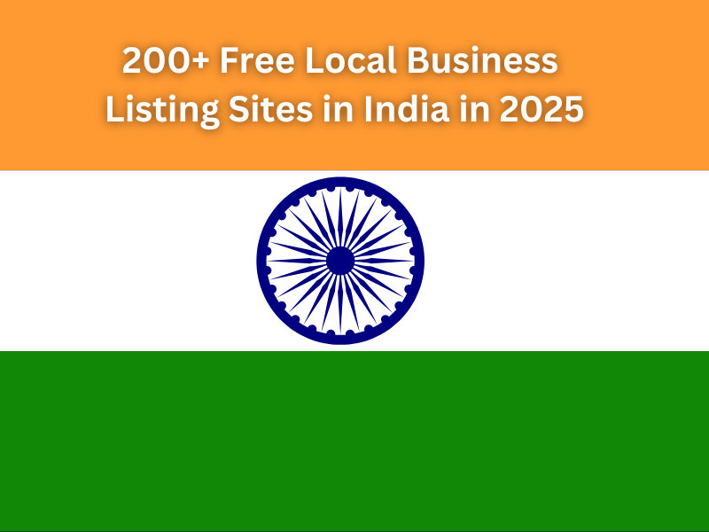 Free Local Business Listing Sites in India