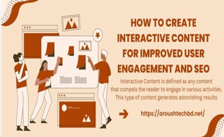 How to Create Interactive Content for Improved User Engagement and SEO